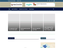 Tablet Screenshot of japantravelcafe.com